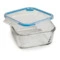 Контейнер квадратный SNIPS  800 мл, для СВЧ и заморозки, стекло, синий