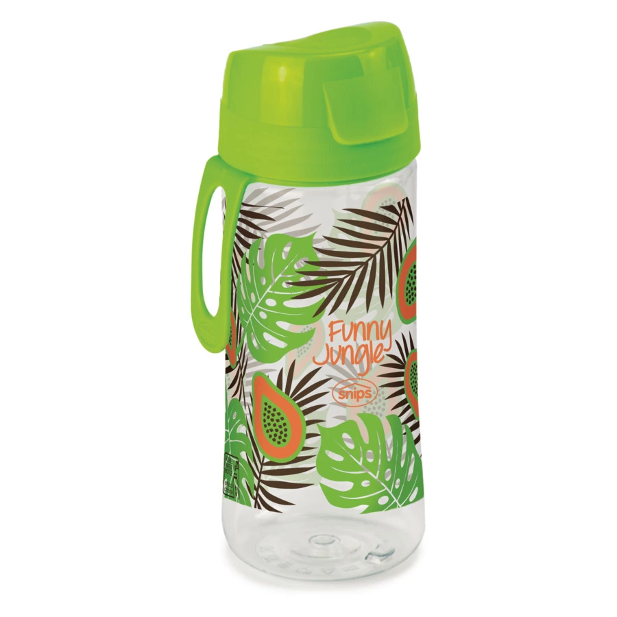 Бутылка для воды SNIPS Jungle 500 мл, зеленая, тритан