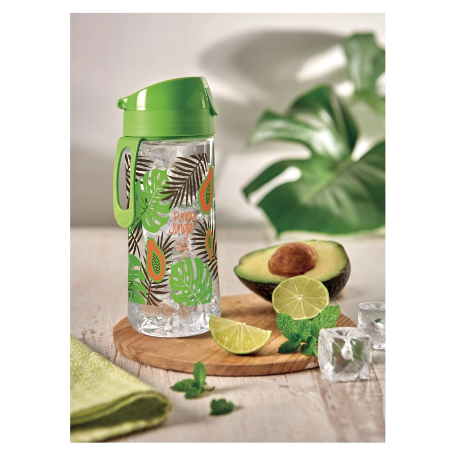 Бутылка для воды SNIPS Jungle 500 мл, зеленая, тритан