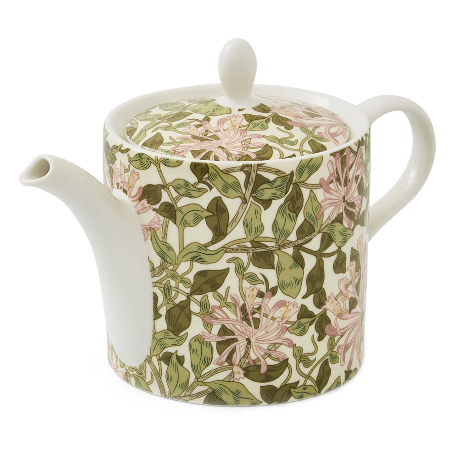 Чайник Spode Моррис и Ко Жимолость 1,1 л, фарфор, п/к