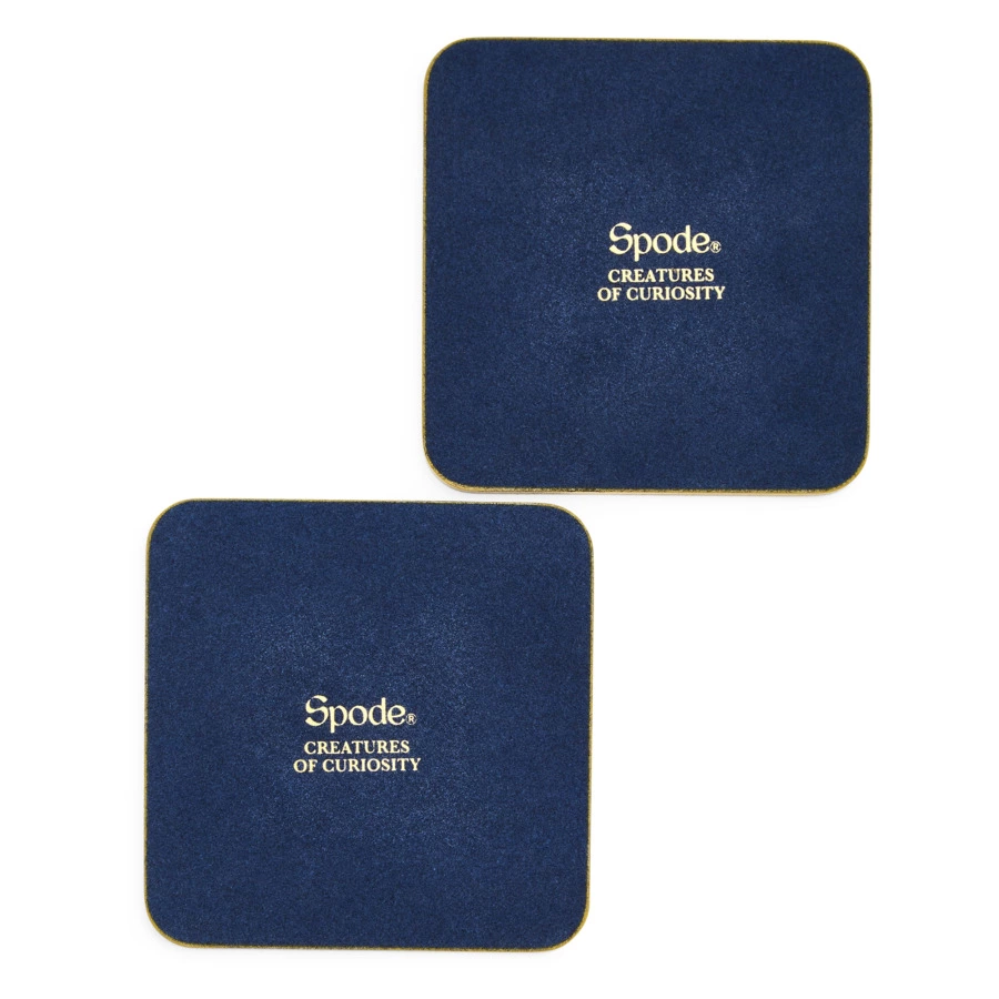Набор подставок под бокалы Spode Диковинные создания 10x10 см, 4 шт, пробка, п/к