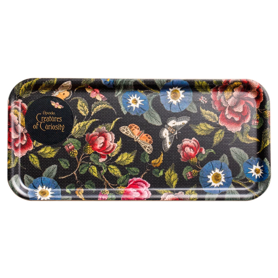 Поднос прямоугольный сервировочный Spode Диковинные создания 31х15 см, березовый шпон