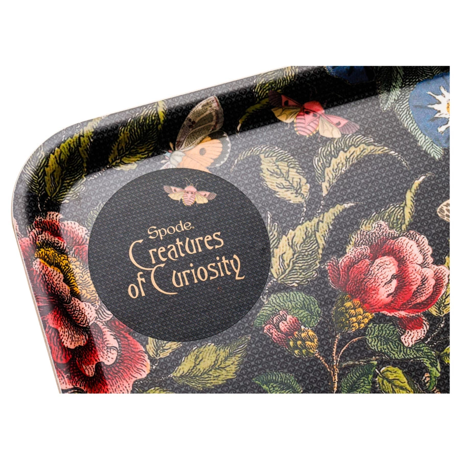 Поднос прямоугольный сервировочный Spode Диковинные создания 31х15 см, березовый шпон