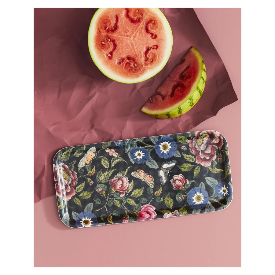 Поднос прямоугольный сервировочный Spode Диковинные создания 31х15 см, березовый шпон