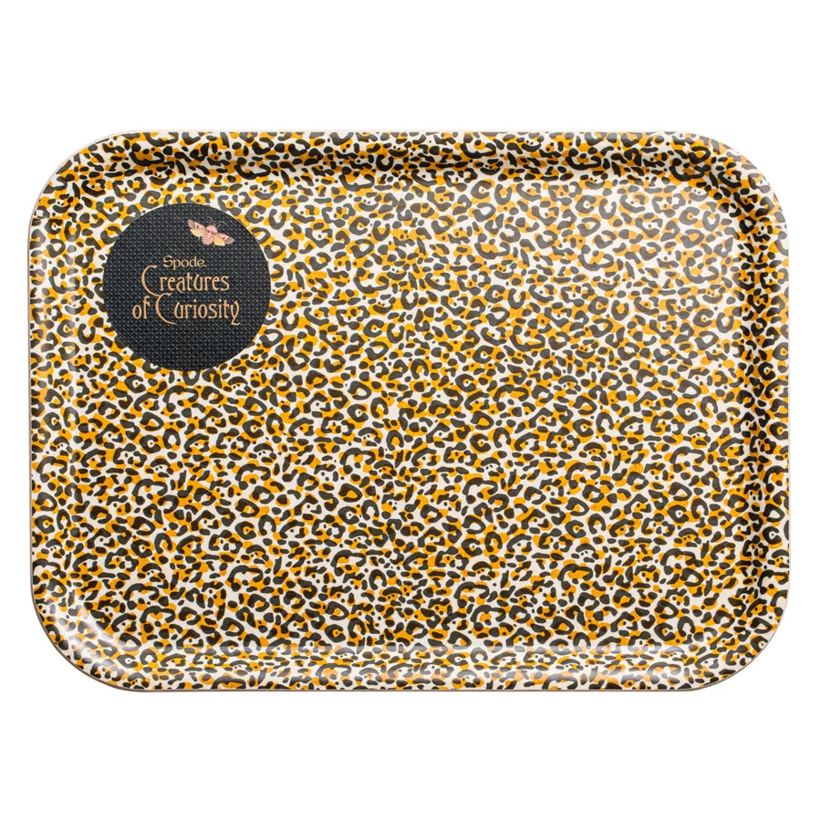 Поднос прямоугольный сервировочный Spode Диковинные создания 27х20 см, березовый шпон