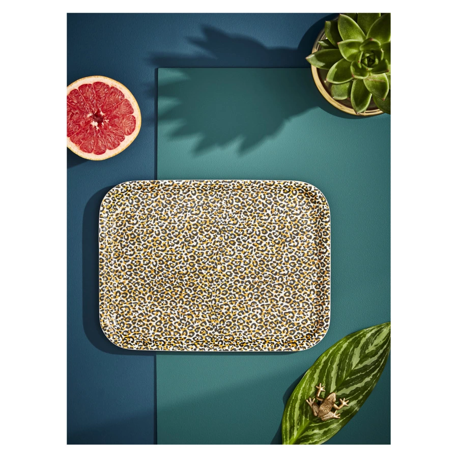 Поднос прямоугольный сервировочный Spode Диковинные создания 27х20 см, березовый шпон