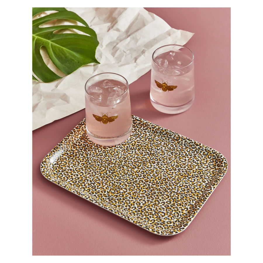 Поднос прямоугольный сервировочный Spode Диковинные создания 27х20 см, березовый шпон