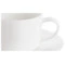 Чашка чайная с блюдцем Mix&Match Конус 300 мл, рельеф, фарфор костяной