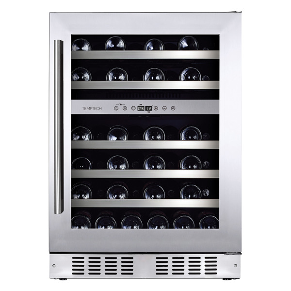 Холодильник винный Temptech OBIU60DXL 57х59,5х81,3см 145л, стальной