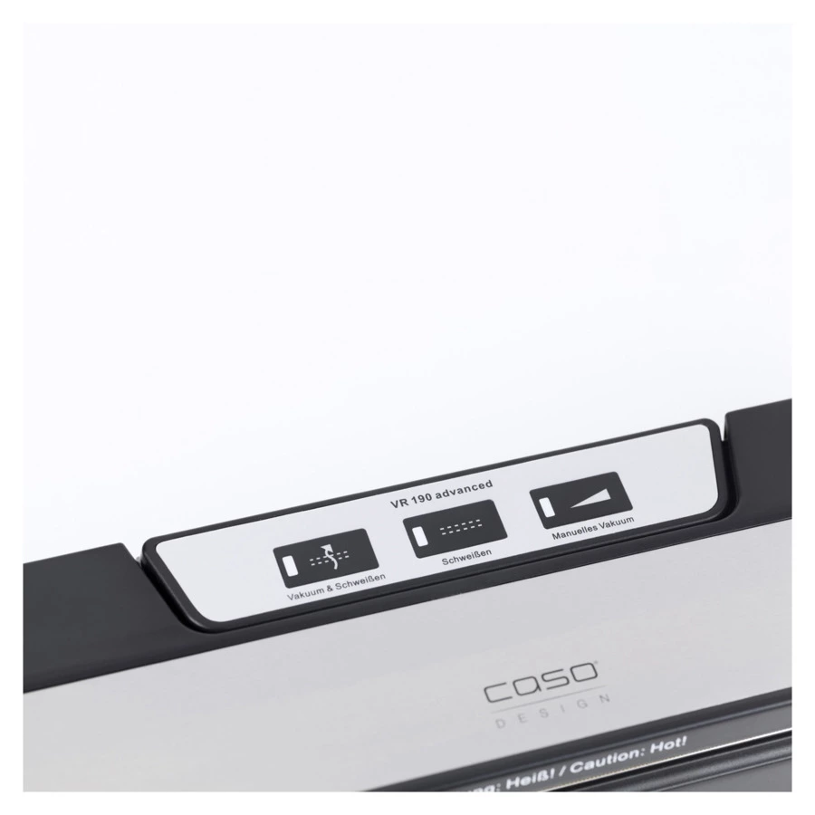 Вакуумный упаковщик CASO VR 190 9х37х6,5см, черный