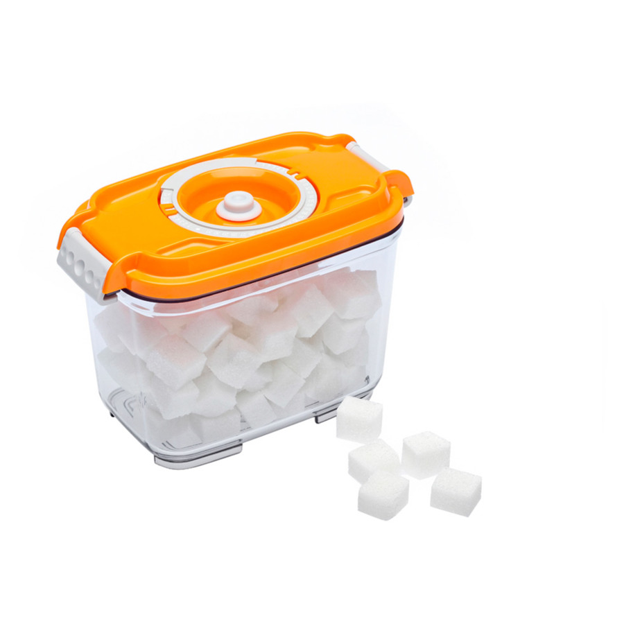 Контейнер для вакуумного упаковщика STATUS VAC-REC-08 Orange 800мл, оранжевый, пластик