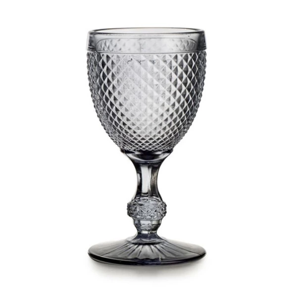 Бокал для воды Vista Alegre Бикош 280 мл, стекло, пепельный