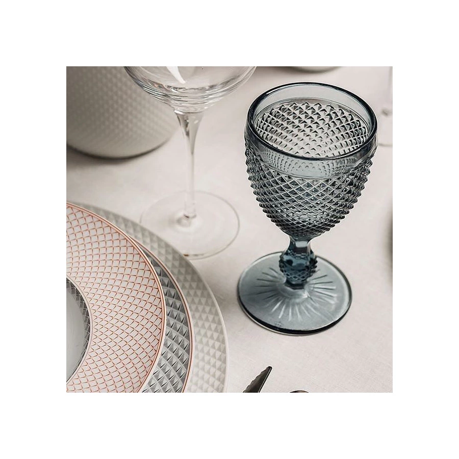 Бокал для воды Vista Alegre Бикош 280 мл, стекло, пепельный