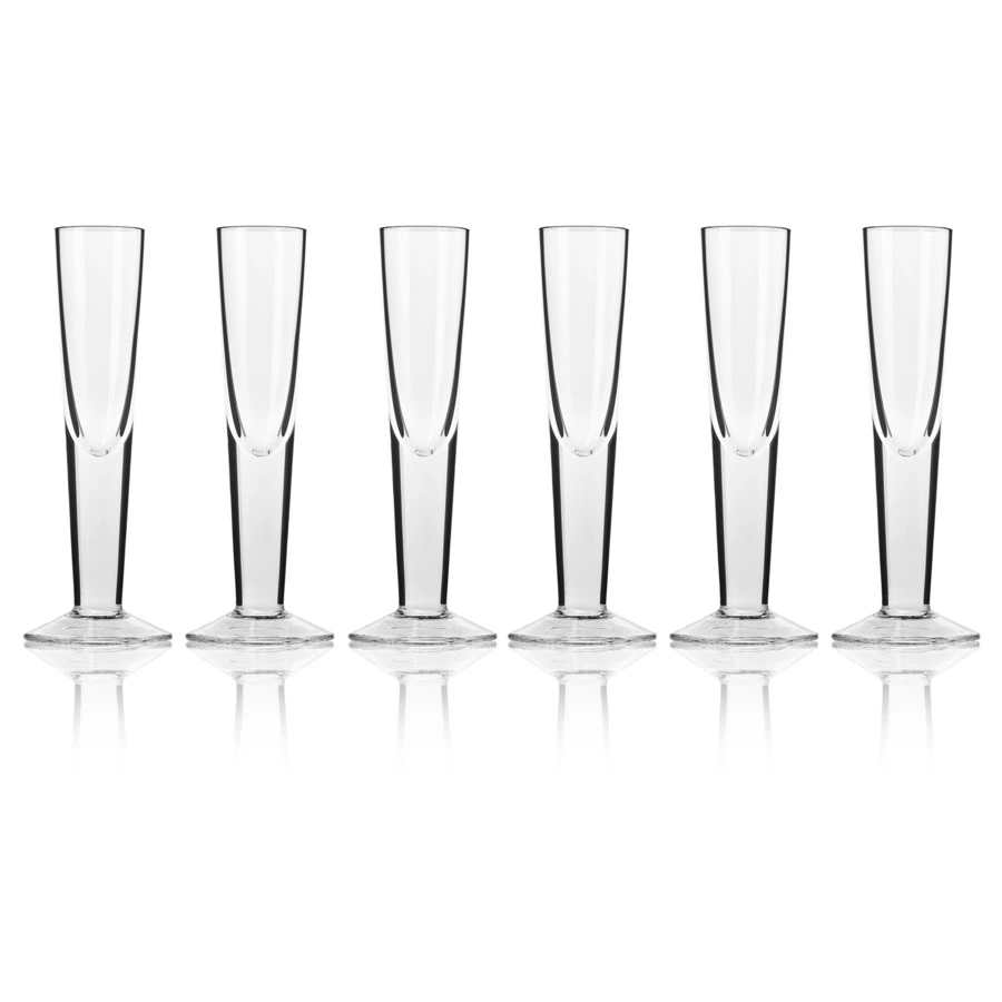 Набор рюмок Krosno Империя 30 мл, стекло, 6шт