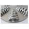 Форма для выпечки 6 кексов 3D Nordic Ware Ёлочки, литой алюминий (серебристая)