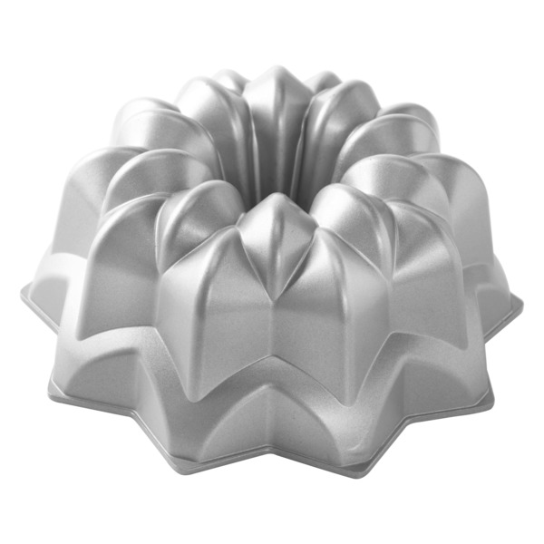 Форма для выпечки 3D Nordic Ware Винтажная звезда,2,4 л, литой алюминий (серебристая)