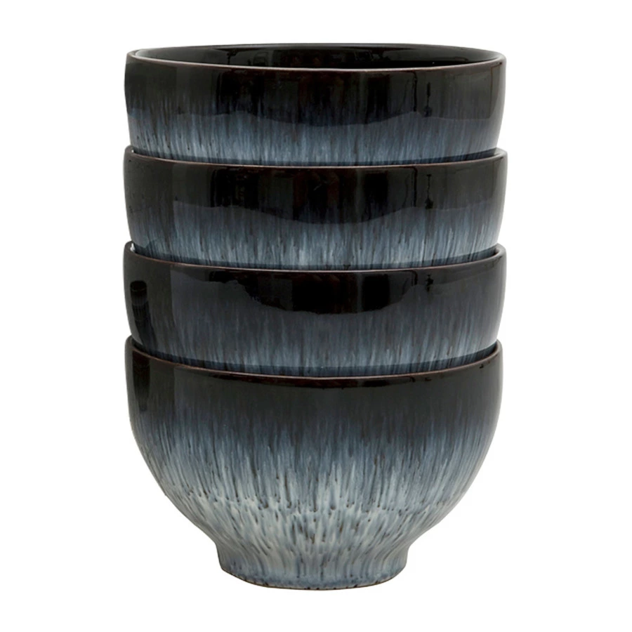 Набор салатников Denby Halo Сияние 10см, 4шт, керамика, п/к