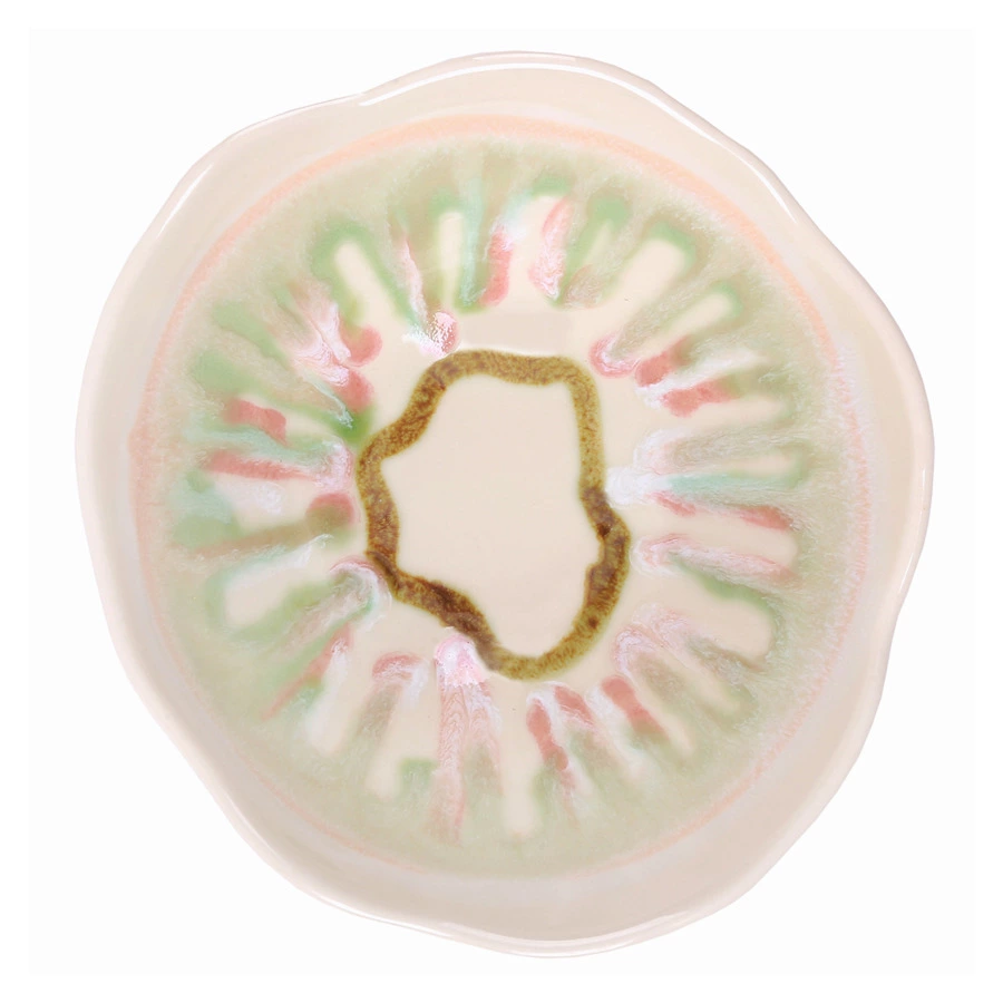 Салатник Top Art Studio Акцент Мадейра 16см, розовый, керамика