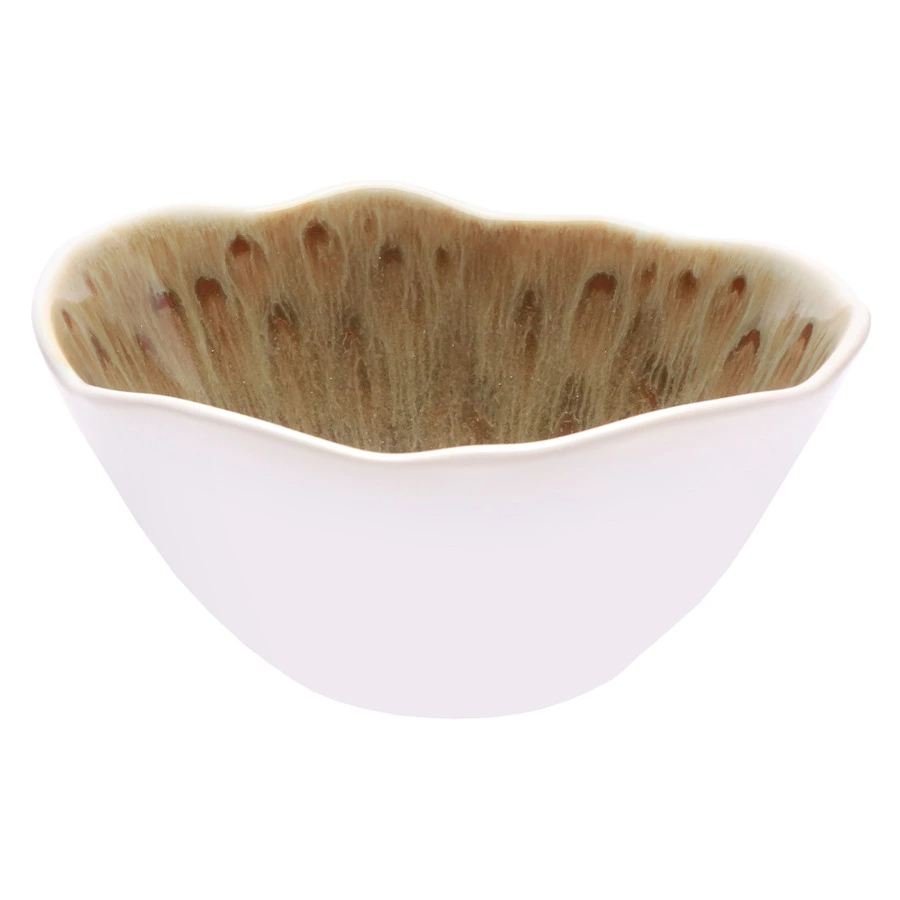 Салатник высокий Top Art Studio Мадейра клэр 16см, керамика