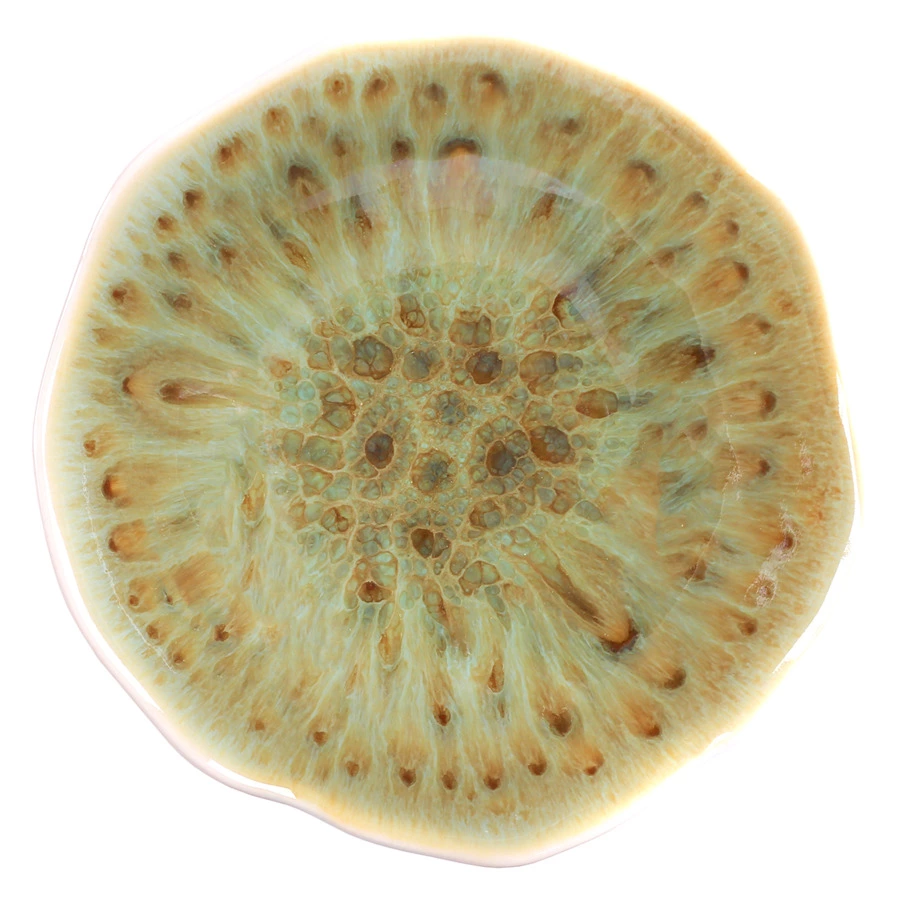 Тарелка пирожковая Top Art Studio Мадейра клэр 17см, керамика