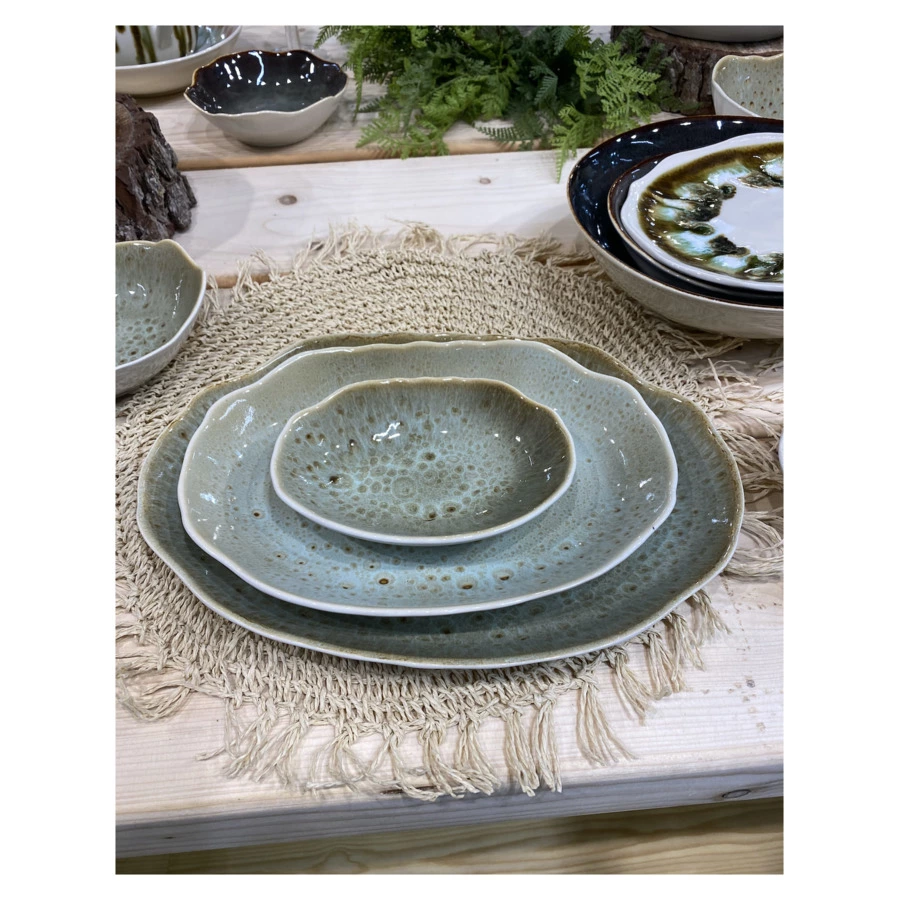 Тарелка обеденная Top Art Studio Мадейра клэр 24см, керамика