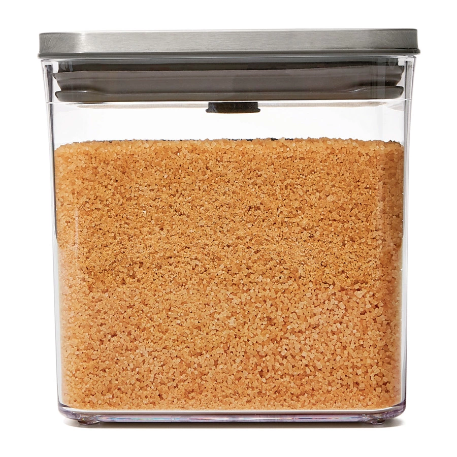 Контейнер для сыпучих продуктов с вакуумной стальной крышкой OXO 2,6 л