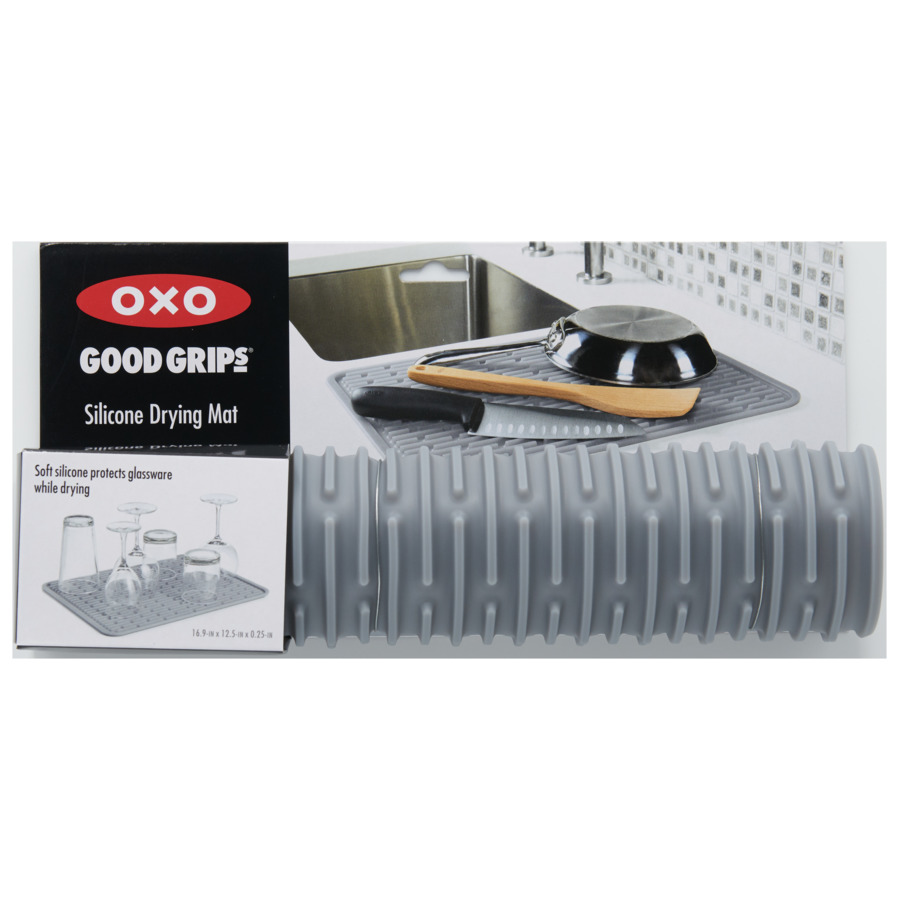 Коврик для сушки посуды OXO 33х16 см, силикон