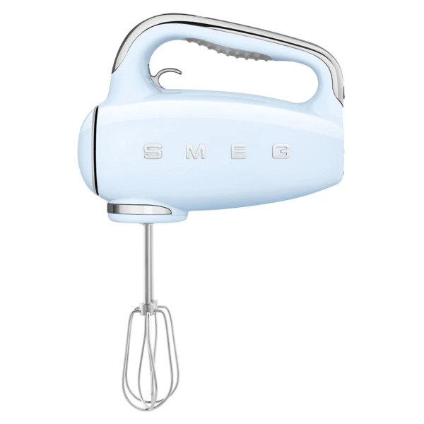 Ручной миксер SMEG HMF01PBEU, 250 Вт, корпус пластик, , голубой