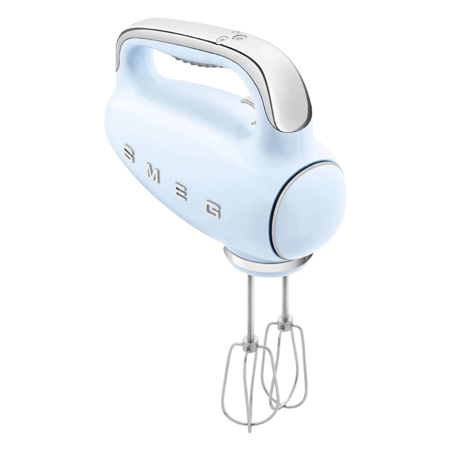 Ручной миксер SMEG HMF01PBEU, 250 Вт, корпус пластик, , голубой