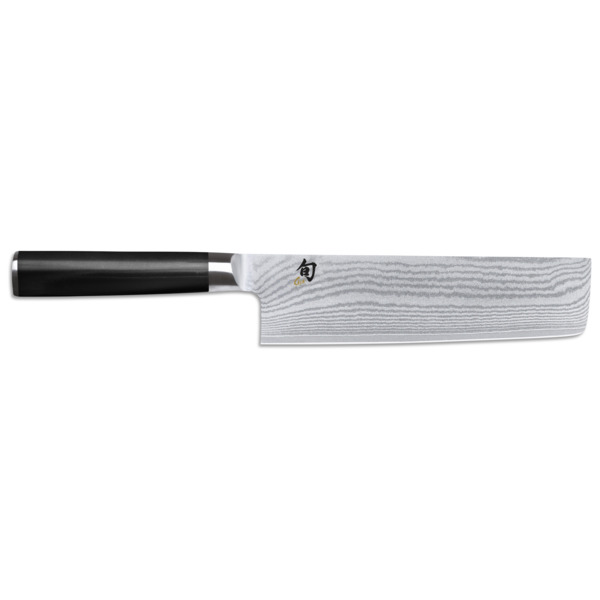 Нож кухонный KAI Nakiri Шан Классик 16,5 см, дамасская сталь, 32 слоя