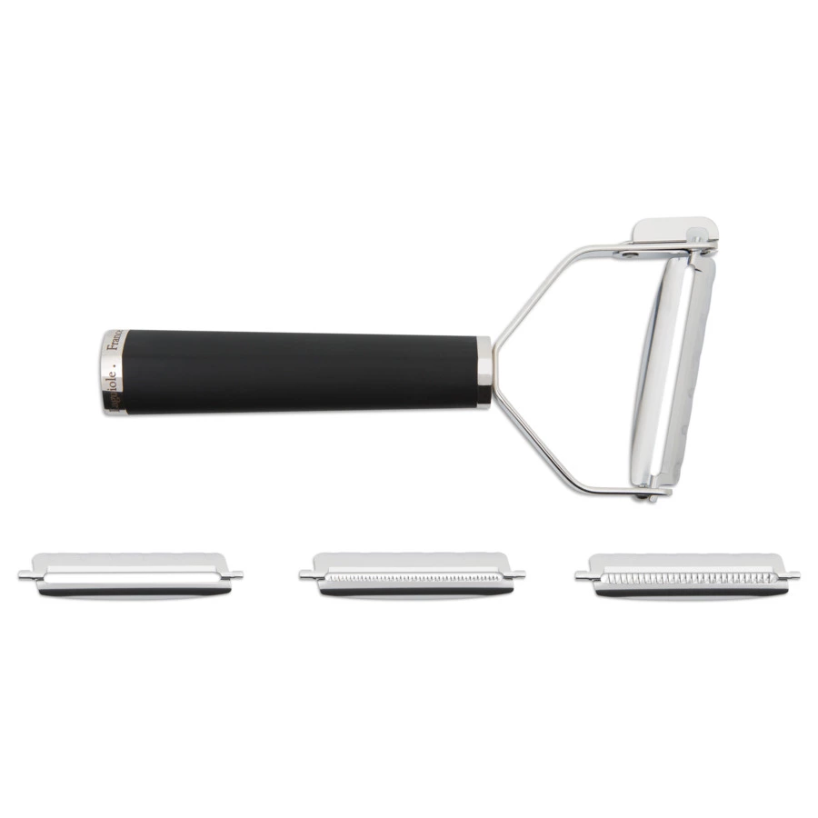 Овощечистка горизонтальная KAI 5,7см, сменные лезвия 4шт, сталь нержавеющая