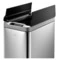 Ведро для мусора сенсорное EKO Phantom  20 л, сталь нержавеющая, серебряный