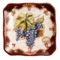 Тарелка пирожковая Certified Int ВиноделиеСиний виноград 15 см, керамика