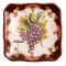 Тарелка пирожковая Certified Int Виноделие Красный виноград-1 15 см, керамика