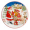 Тарелка закусочная Certified Int. Int. Мастерская Санта-Клауса. Коробки с подарками 23см, керамика