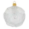 Игрушка елочная шар Bartosh Зефир белый 8см, стекло