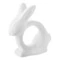 Колечко для салфеток Claystreet Кролик 7,5 см, фарфор, белый