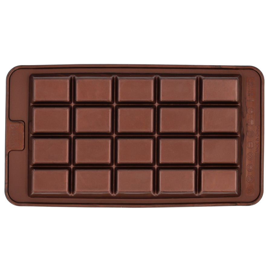 Набор форм для шоколадных конфет и пралине Birkmann Бар 21,5x11,7 см, 2 шт, 40 конфет