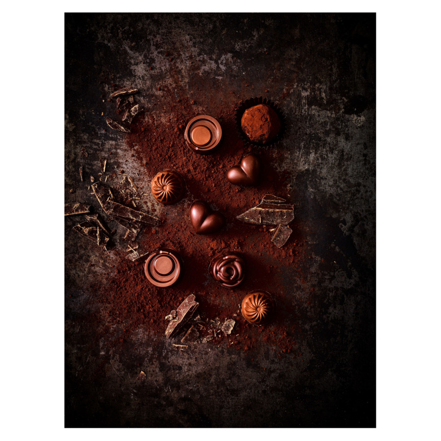 Набор форм для шоколадных конфет и пралине Birkmann Ириска 21x11,5 см, силикон, 2 шт, 30 конфет