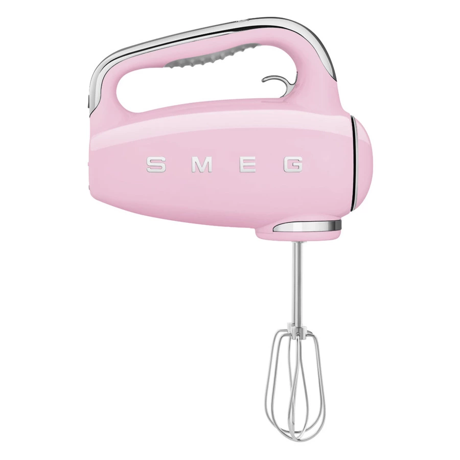 Ручной миксер SMEG HMF01PKEU, 250 Вт, корпус пластик, , розовый