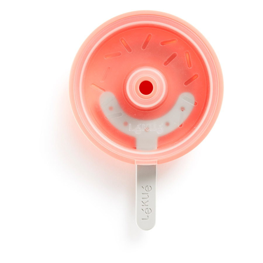 Форма для приготовления мороженого LEKUE Пончик, силикон, розовый, п/к конверт для запекания глубокий силиконовый lekue 1л силикон красный п к
