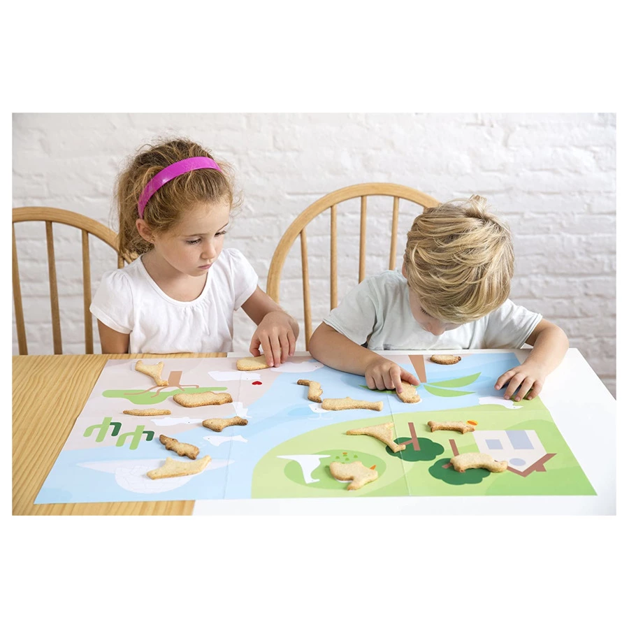 Форма для приготовления печенья LEKUE Животные, силикон, салатовый, п/к