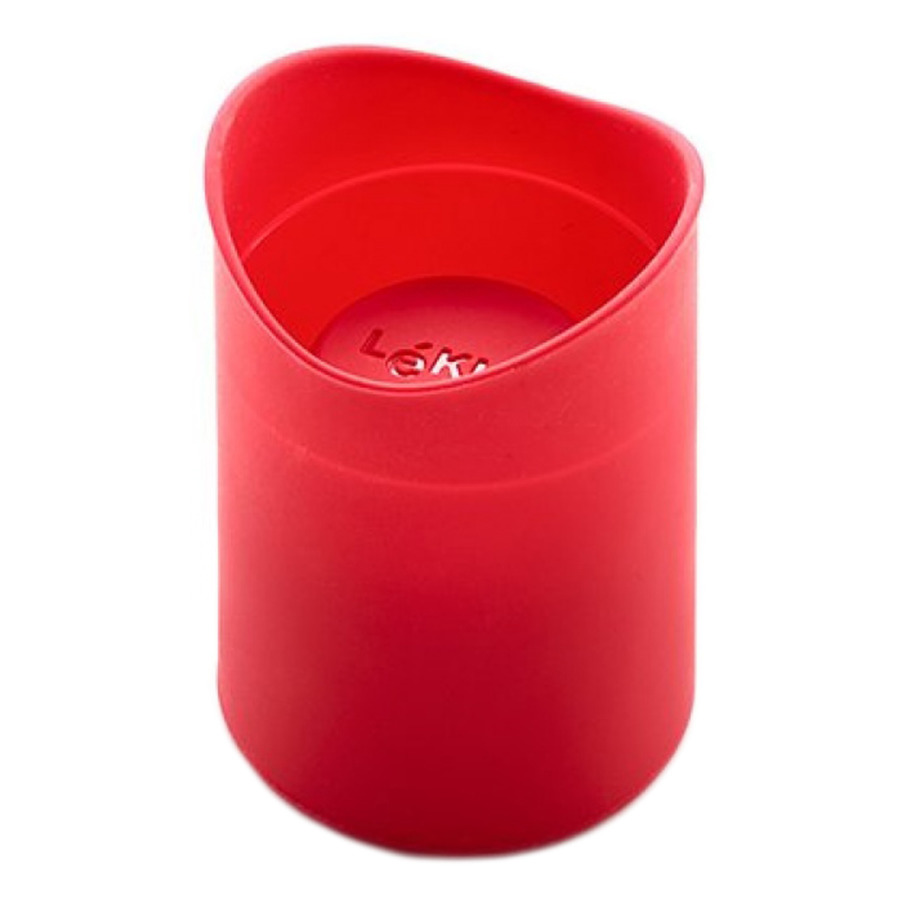 Форма для приготовления печенья LEKUE Стаканчики, силикон, красный, п/к конверт для запекания глубокий силиконовый lekue 1л силикон красный п к