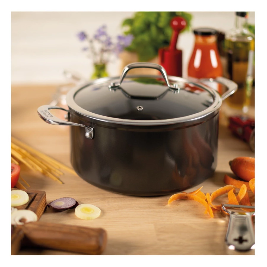 Кастрюля со стеклянной крышкой KUHN RIKON Easy Pro d18см 2,3л, п/к