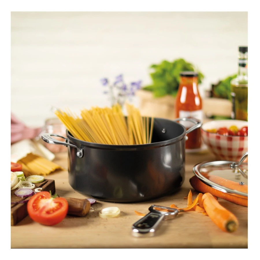 Кастрюля со стеклянной крышкой KUHN RIKON Easy Pro d18см 2,3л, п/к