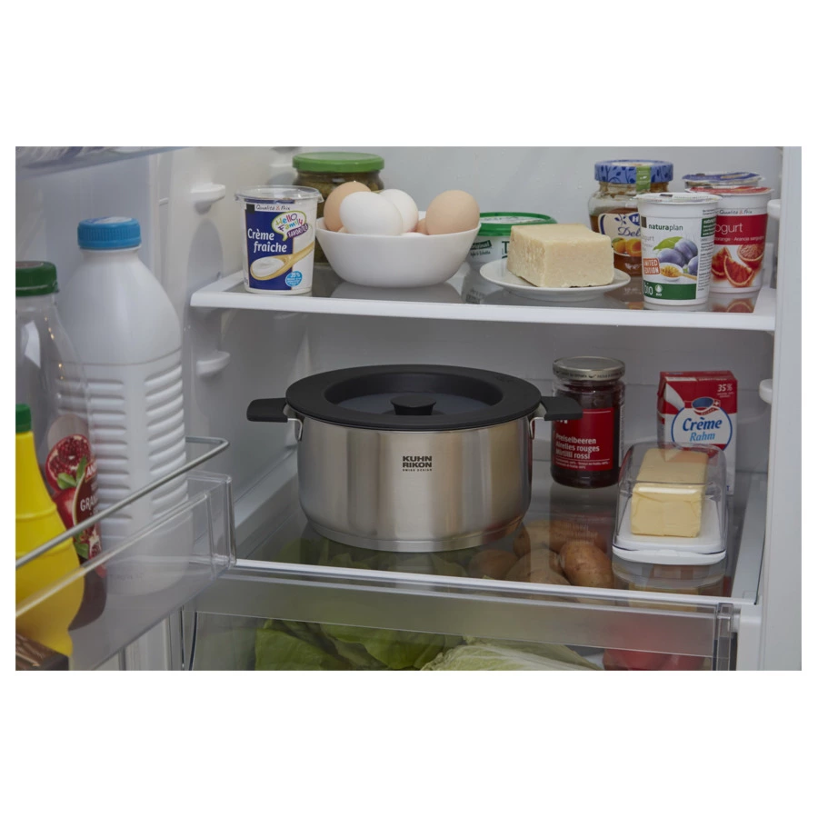 Кастрюля с крышкой KUHN RIKON Smart&Compact d24см 5л, сталь нержавеющая