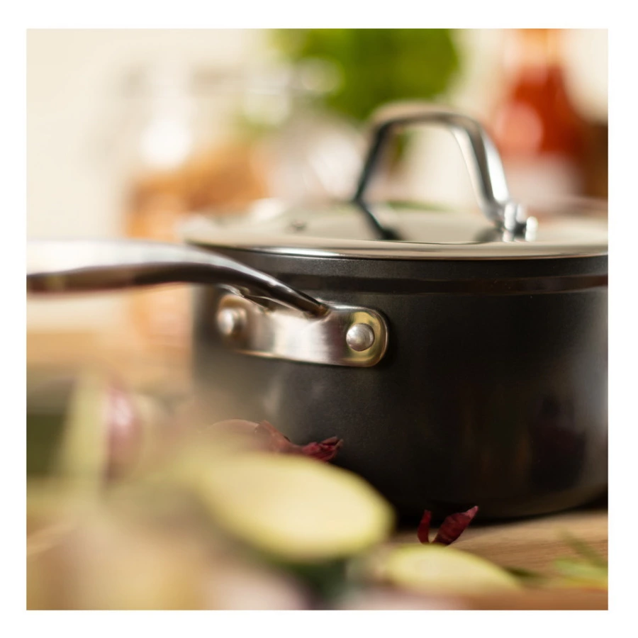 Ковш со стеклянной крышкой KUHN RIKON Easy Pro d18см 2,3л, п/к