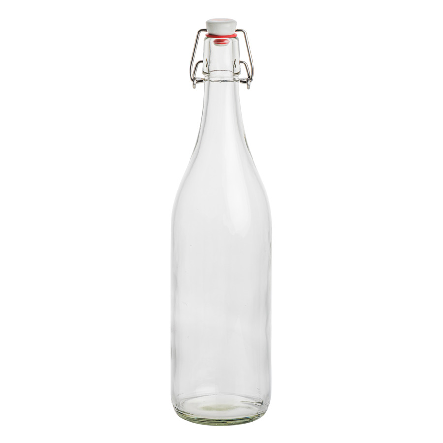 Бутылка с защелкивающейся крышкой Le Parfait 1 л, стекло бутылка 100мл с пробкой einkochwelt 346401