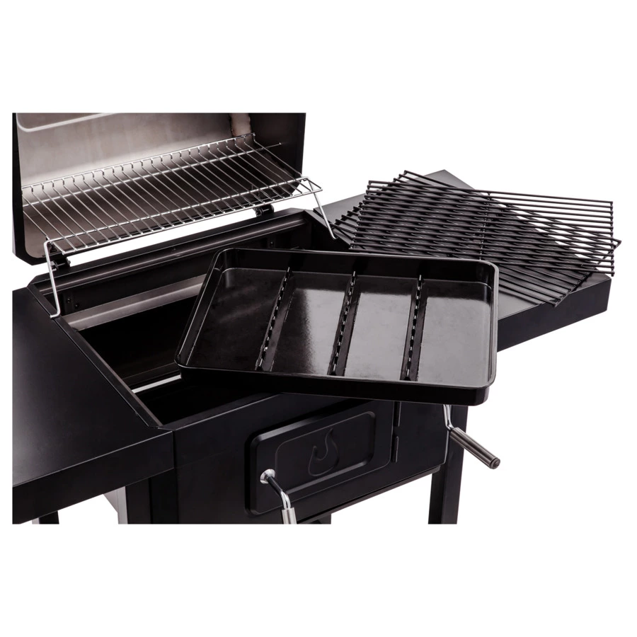 Гриль угольный Char-Broil Performance 74х42х58 см, сталь нержавеющая, черный