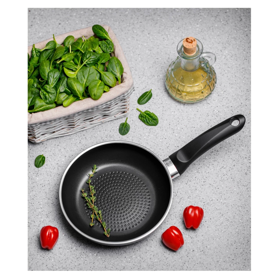 Сковорода индукционная антипригарная Bioflon Vitri d18см, алюминий